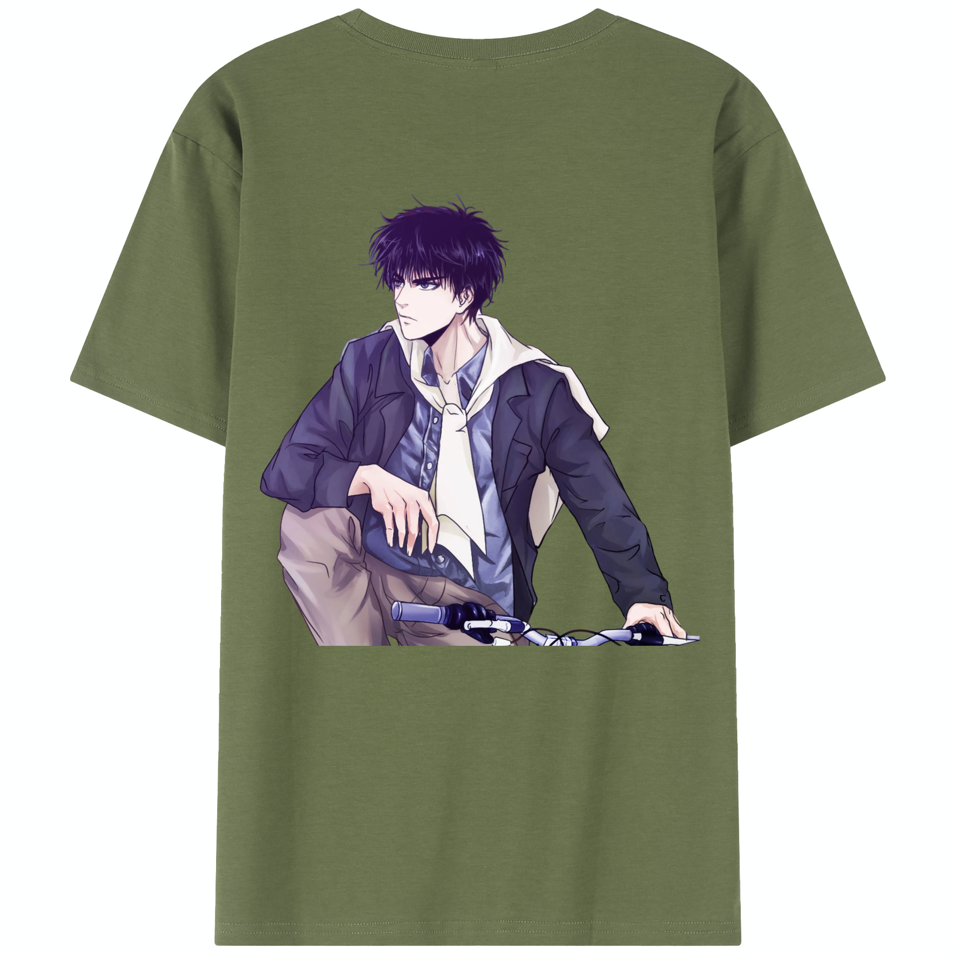 SLAM DUNK／スラムダンク 綿100％半袖Tシャツ（背面プリント）